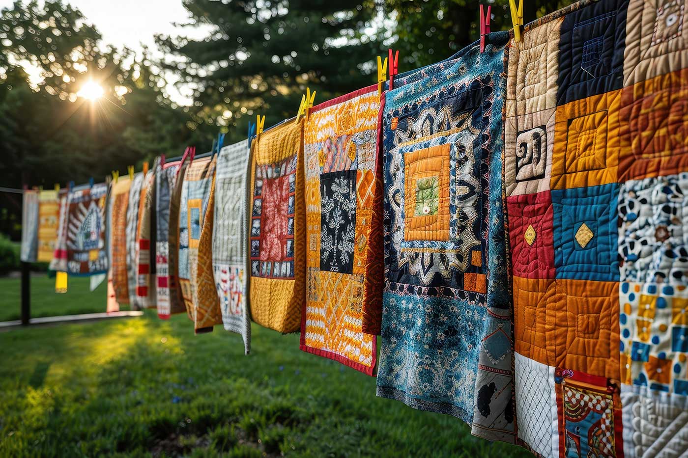 Luther Oaks: Quilts for Freedom - Secret Codes & the Underground Railroad