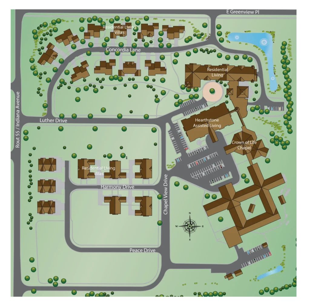wittenberg village map
